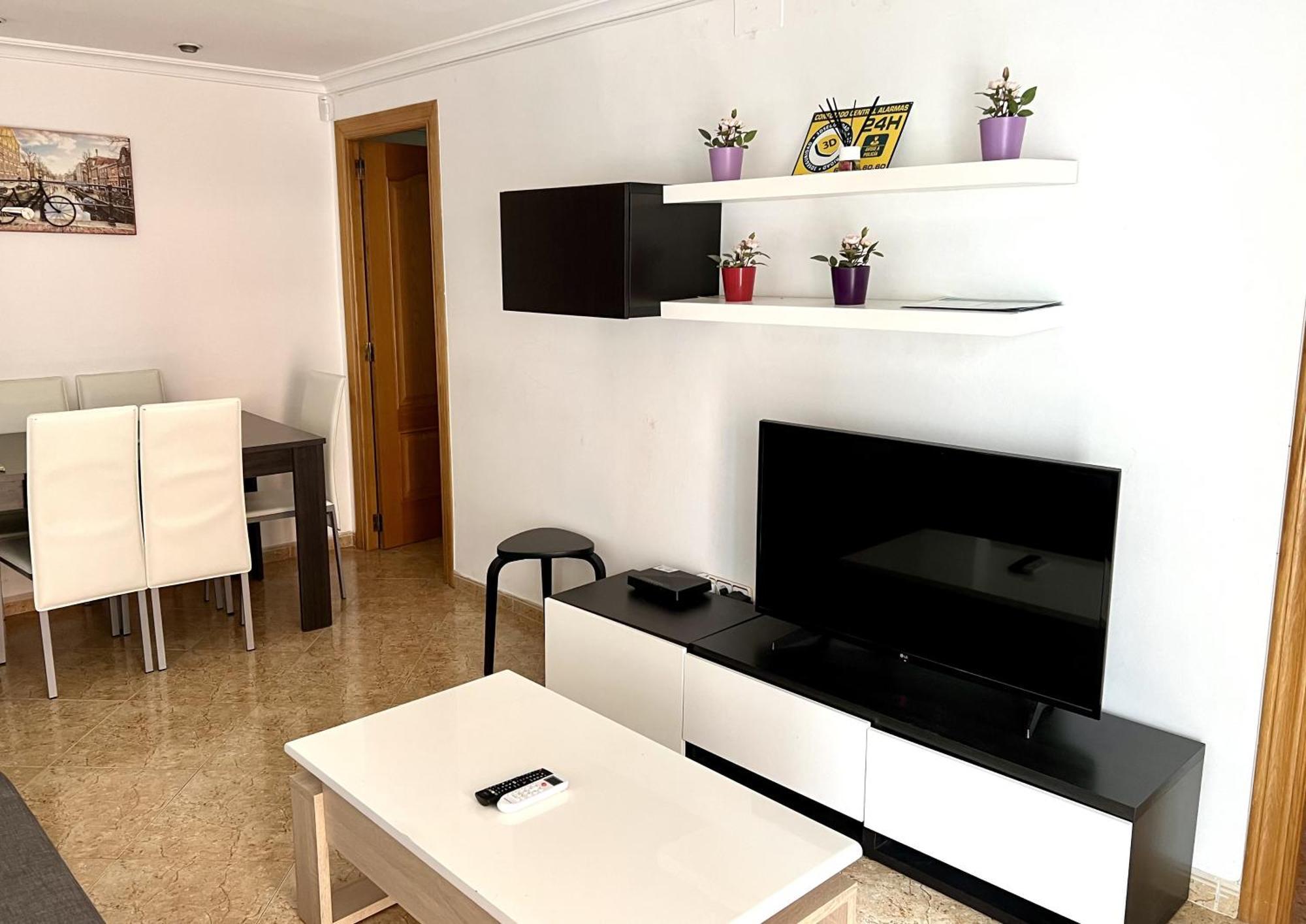 Moderno Y Acogedor Apartamento Para 6 Personas Valensiya Dış mekan fotoğraf