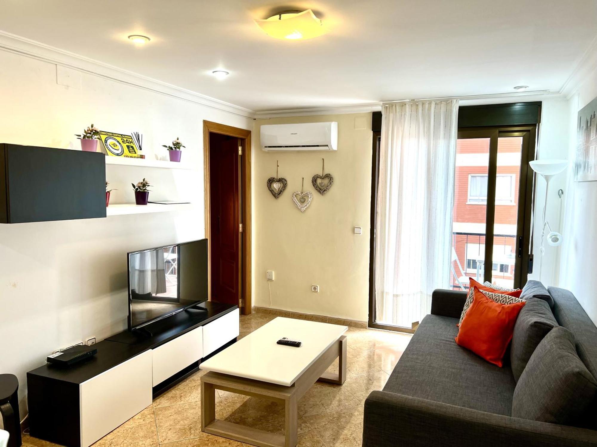 Moderno Y Acogedor Apartamento Para 6 Personas Valensiya Dış mekan fotoğraf